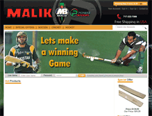 Tablet Screenshot of malikusa.com